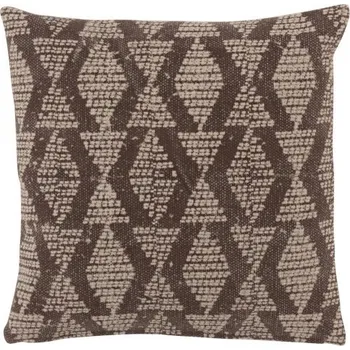 Dekorativní polštářek Černobílý polštář s motivem diamantů Rayures - 45*45 cm