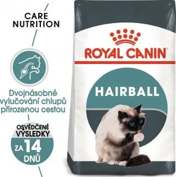 Krmivo pro kočku Royal Canin Hairball Care granule pro kočky pro správné vylučování 2kg