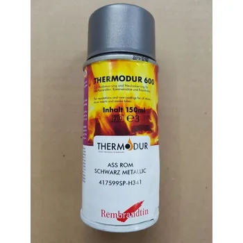 Krbová kamna Romotop Opravný sprej na krby a kamna 150 ml Barva: Černá