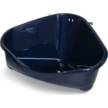 Toaleta pro hlodavce Toaleta SA rohová 35 x 23,4 x 19,4 cm modrá
