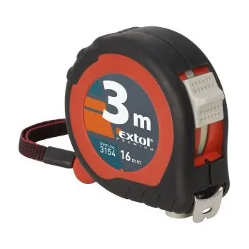 metr Extol Premium 3159 - Metr svinovací 10m, žlutá lakovaná ocelová páska