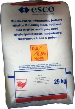 Kuchyňská sůl European Salt Company Řeznická sůl nakládací dusitanová 25 kg