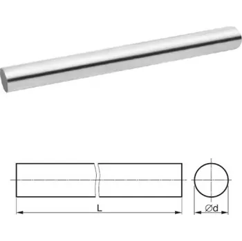 Sada nářadí STROJÍRNY POLDI 223692 10 x 100 - Nůž soustružnický pr. 10 x 100 mm, kruhový HSS 10, polotovar RADEKO