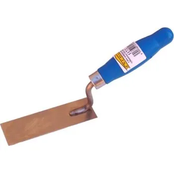 Sada nářadí Enco 117/2 - Lžíce zednická 130x40mm, vyhlazovací, nerezová, dřevěná ruko