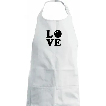 Kuchyňská zástěra Squash love - Dětská zástěra na vaření - Univerzální velikost ( Bílá )