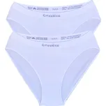 Bezešvé kalhotky GreeNice Art:6993 - (2 ks v balení) Barva: Bílá, Velikost: XL/2XL