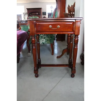 Konferenční stolek Halový, odkládací stolek se šuplíkem