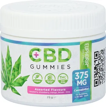 CBD Euphoria CBD Gummies 375 mg 75 g