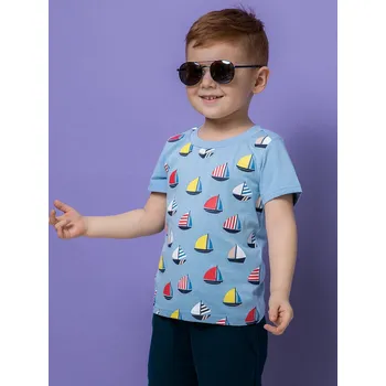 Chlapecké tričko - Winkiki WKB 01809, světle modrá Barva: Modrá, Velikost: 116