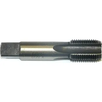 Závitořezný nástroj Bučovice Tools 1121803 - Závitník sadový trubkový G 1/8" -28 z/" č. III, Nástrojová ocel (NO), ČSN 22 3012