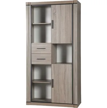 Obývací stěna Eoshop Kombinovaná skříň LASAL L-23 (Barva dřeva: Dub sonoma)