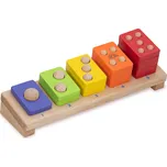 Wonderworld Dřevěná skládačka barevné počty