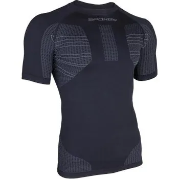 Spokey DRIFT BLACK Pásnké termotričko kr.rukáv M (44-46) ()
