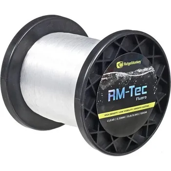 RidgeMonkey RM-Tec Fluoro čirý 0,37 mm/1000 m