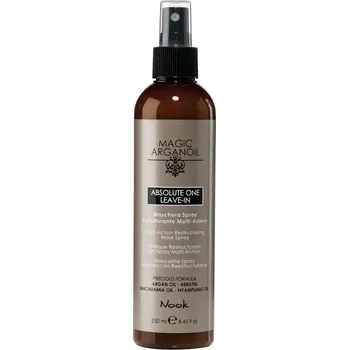 Vlasová regenerace Nook Absolute One Leave-In - bezoplachová maska pro suché a poškozené vlasy, 250 ml