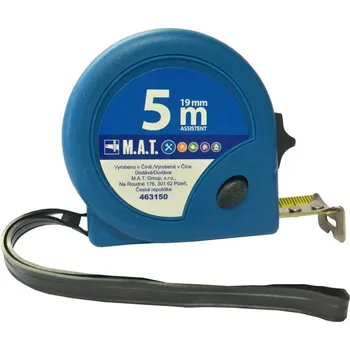metr Svinovací metr 5.0m/19mm ASISTENT