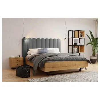 Předsíňová stěna Čalouněný nástěnný panel plot 20 x 70 x 3 cm šedá