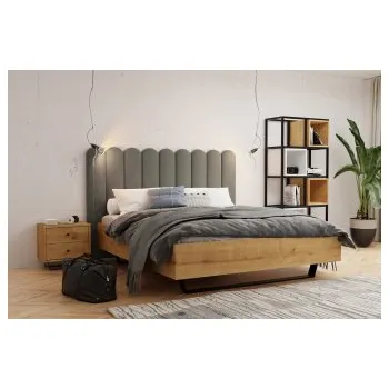 Předsíňová stěna Čalouněný nástěnný panel plot 20 x 70 x 5 cm šedobéžová