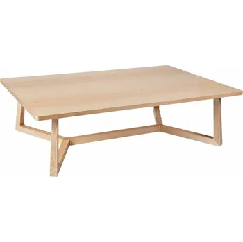 Konferenční stolek Obdélníkový konferenční stůl Flexform Jiff přírodní jasan 130x80