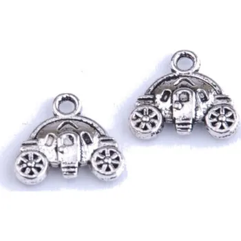 Přívěsek Přívěsek KOČÁR, 13x15mm, 2ks