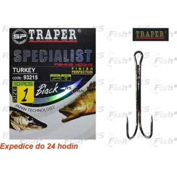Rybářský háček Traper Specialist Turkey 2