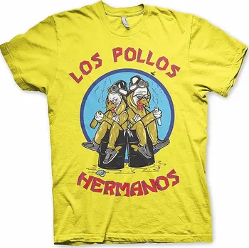 Pánské tričko Breaking Bad tričko, Walter &amp; Jesse Hermanos Yellow, pánské XXL
