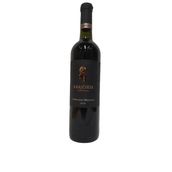 Víno Cabernet Moravia Moravské zemské víno 2019 suché (červené suché víno)
