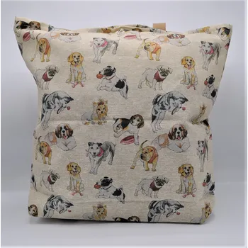 PLÁTĚNÁ REŽNÁ TAŠKA PEJSCI I, CZECH MADE (Taška s pejsky, pejsek)