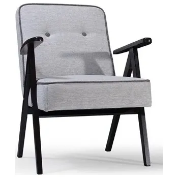 Obývací stěna Adel křeslo světle šedá