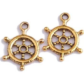 Přívěsek Přívěsek KORMIDLO, 17x20mm, 2ks