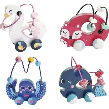 Dřevěná hračka Vilac Dřevěný minilabyrint 1ks