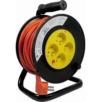 Prodlužovací kabel PRODLUŽOVACÍ PŘÍVOD 20m, 4x16A + NAVIJÁK