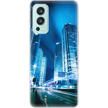 Odolné silikonové pouzdro iSaprio - Night City Blue - OnePlus Nord 2 5G
