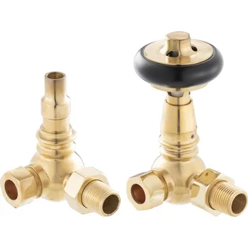 Hlavice pro radiátor Retro ventil AAA-15 Old English brass AAA-15old