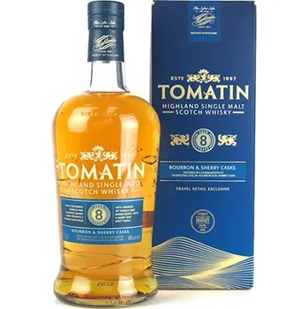 Whisky Tomatin Bourbon Sherry Casks 8 let 1 l