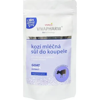 Tělové mléko SŮL DO KOUPELE S KOZÍM MLÉKEM VIVAPHARM