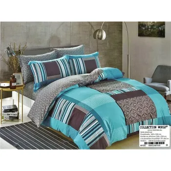 Povlečení Collection World Francouzské saténové povlečení M 1030 200x220 cm 70x80 cm