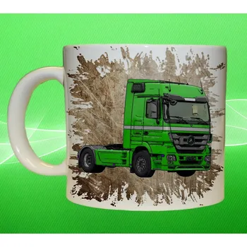 hrnek Mercedes Actros III (hrnek s náklaďákem)