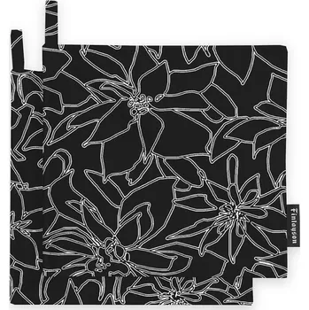 Chňapka Finlayson Čtvercová chňapka Aura, 2ks / černo-bílá