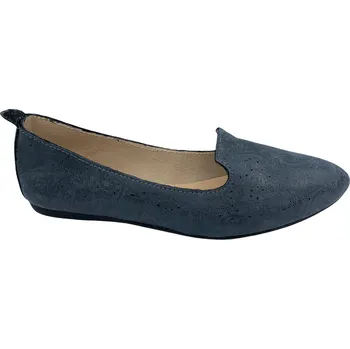 Dámské baleríny Dámská kožená balerína Hilby 306 šedá Velikost: 38 (EU)