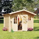 Dřevěný zahradní domek BPP Steyr 2B přírodní 298 x 298 cm