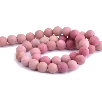 Drahý kámen Rodonit matný 8mm