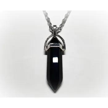 Šperk Náhrdelník - Hexagon - Onyx