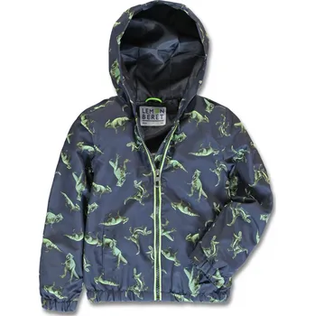 Chlapecká bunda Chlapecká jarní bunda LEMON BERET DINOSAUŘI modrá Velikost: 122