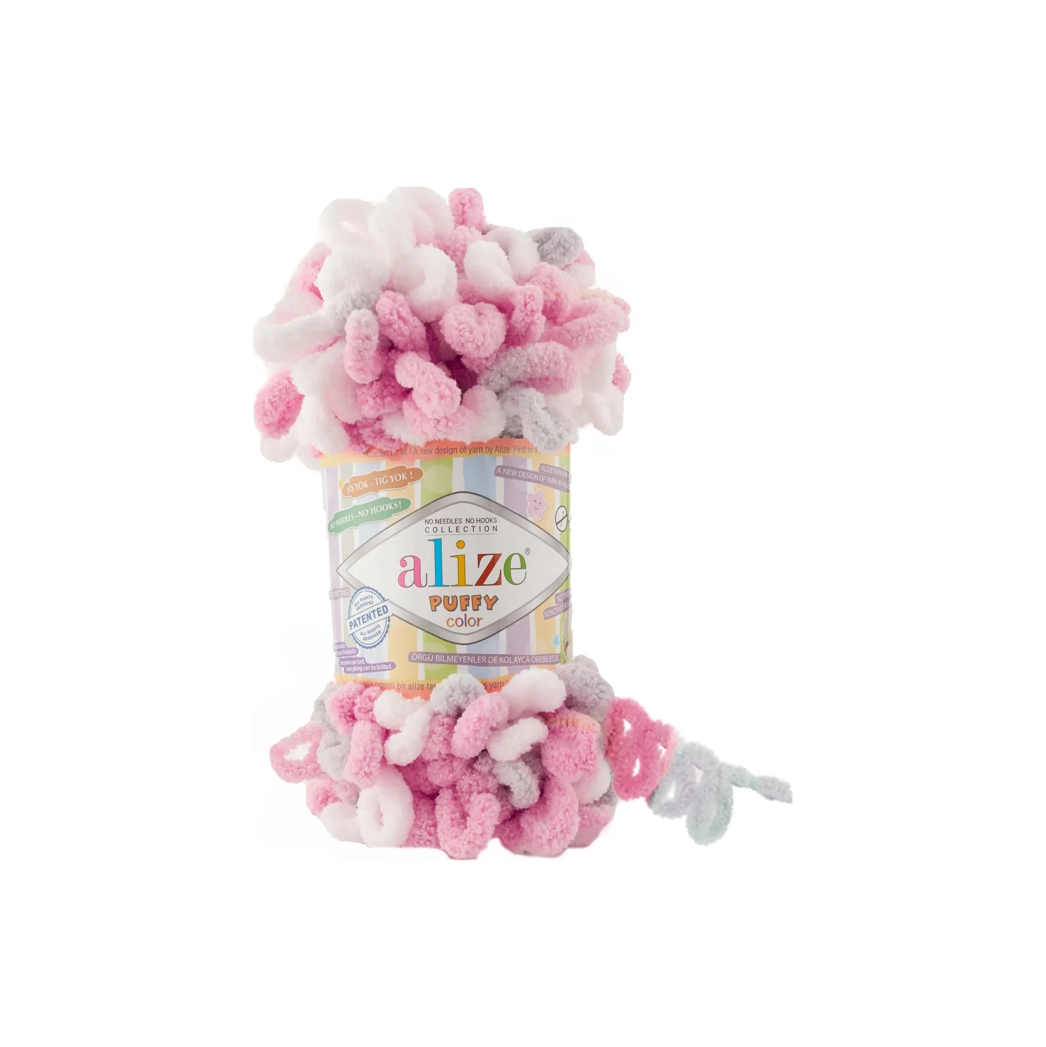 Fotografie 1 - Příze Alize Puffy Color 6370