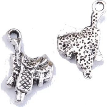 Přívěsek Přívěsek koňské sedlo, 13x22mm, 2ks