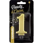 Godan Dortová svíčka 1 166216 zlatá