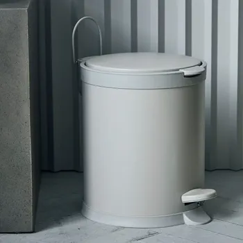 Odpadkový koš Odpadkový koš Eda 5 L, krémový