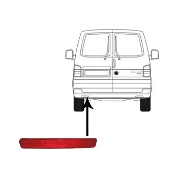 Příslušenství osvětlení automobilu Odrazka VAN WEZEL 5896929