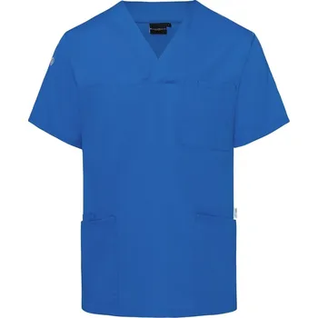 Gastro oděv Karlowsky Pánská nazouvací tunika s krátkým rukávem Velikost: 3XL, Barva: královská modrá